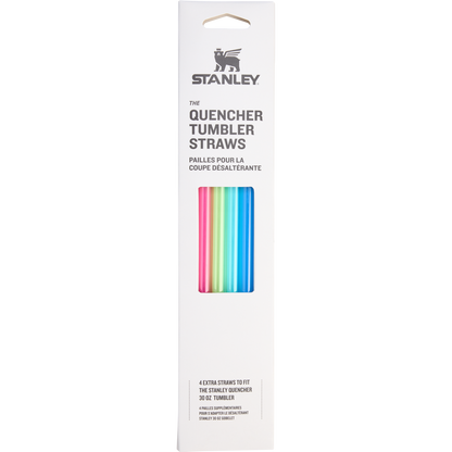 Adventure Quencher Travel Tumbler Straws | 4-Pack